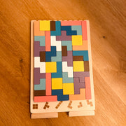 Lieblingswunder Tetris 3D Holzpuzzle für Kinder©